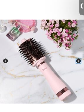 L’ange Pink Ceramic Volumizing Hair Dryer - 65MM elevé and 75mm oval brushes